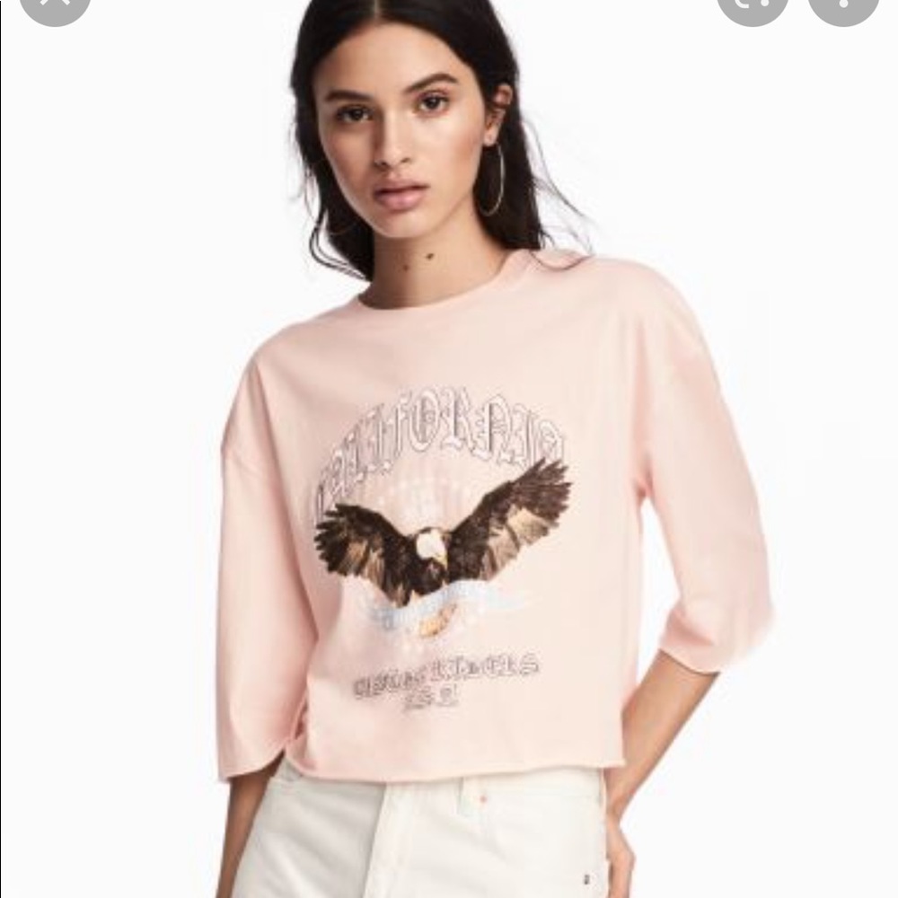 H&M Divided Live to Ride California Riders Top